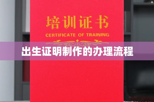 新龙出生证明制作的办理流程