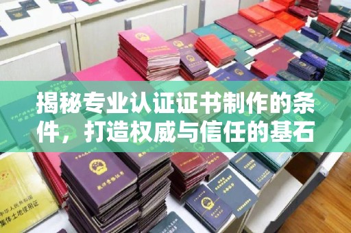 新龙揭秘专业认证证书制作的条件，打造权威与信任的基石