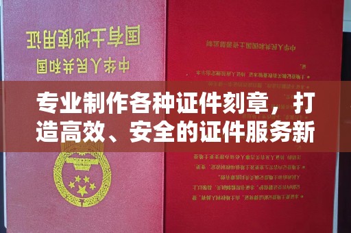 新龙专业制作各种证件刻章，打造高效、安全的证件服务新体验