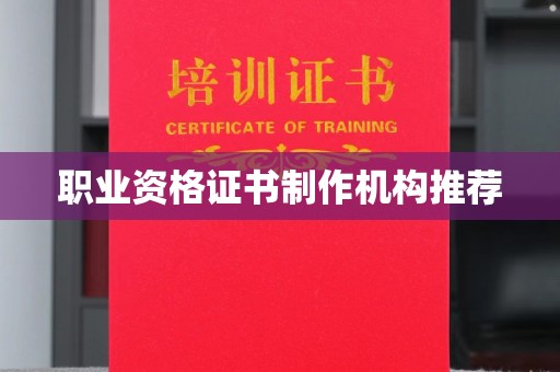 新龙职业资格证书制作机构推荐