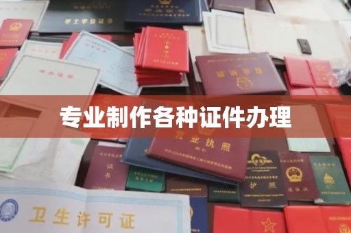新龙专业制作各种证件办理