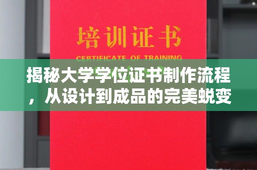 新龙揭秘大学学位证书制作流程，从设计到成品的完美蜕变