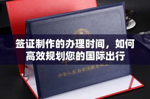 新龙签证制作的办理时间，如何高效规划您的国际出行