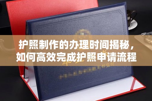 新龙护照制作的办理时间揭秘，如何高效完成护照申请流程