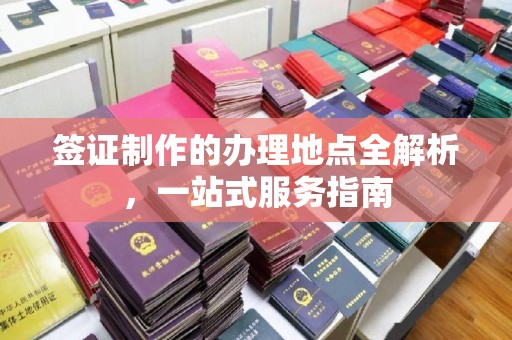 新龙签证制作的办理地点全解析，一站式服务指南