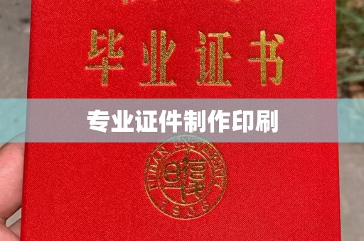 新龙专业证件制作印刷