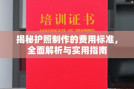 新龙揭秘护照制作的费用标准，全面解析与实用指南