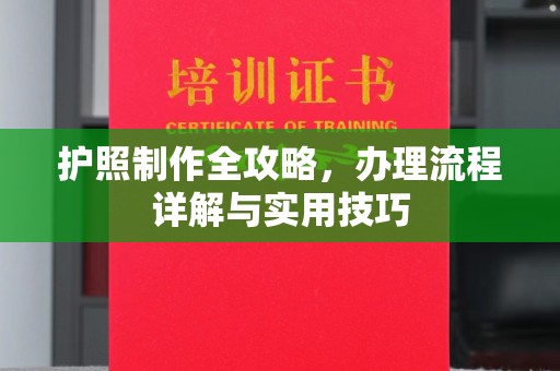 新龙护照制作全攻略，办理流程详解与实用技巧